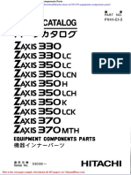 Hitachi Zaxis Zx330 370 Equipment Components Parts