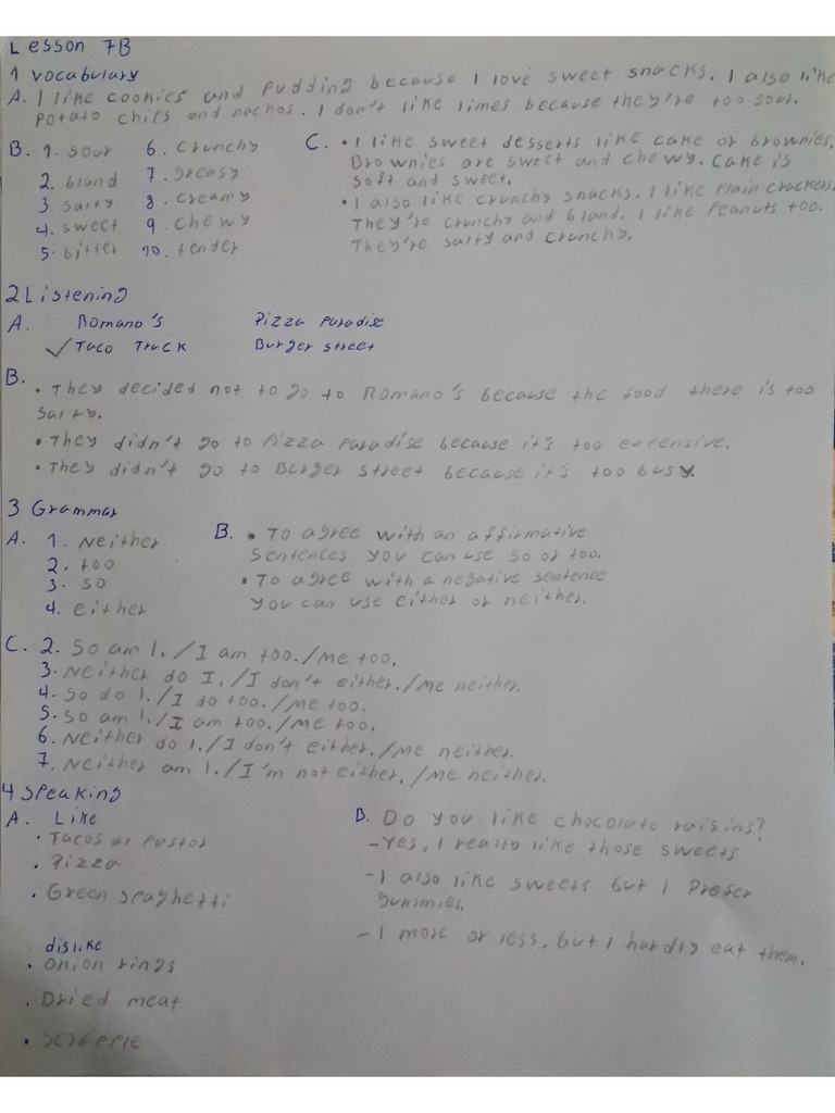 Lesson 7B | PDF