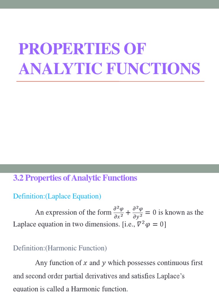 3.2Properties of analytic function_025514 PDF Equations