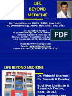 LIFE BEYOND MEDICINE Dr Vidushi Sharma &amp; Dr Suresh K Pandey SuVi Eye Institute Kota India