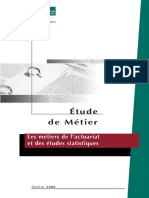 Etude Metiers Actuariat