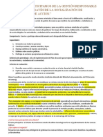 Semana 36: "Participamos de La Gestión Responsable de Cuencas A Través de La Socialización de Nuestro Plan de Acción."