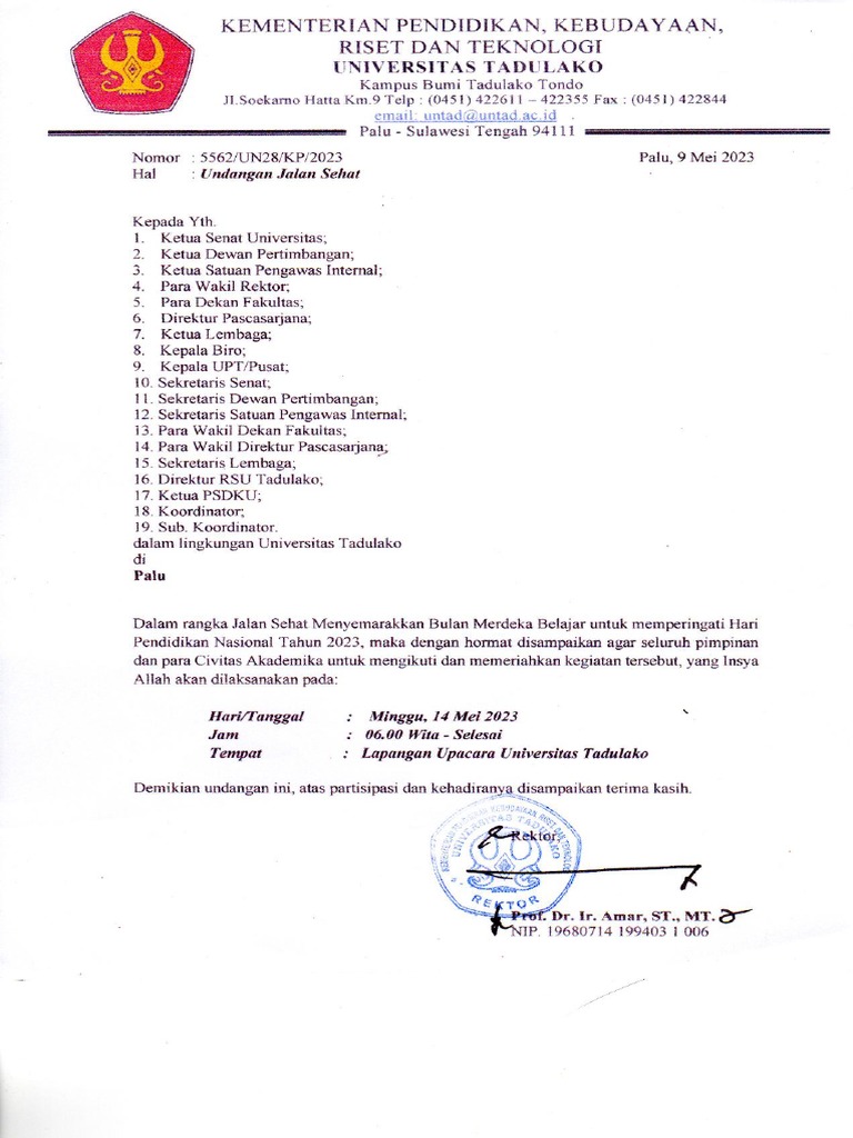 Undangan Jalan Sehat 09052023-1 | PDF