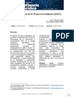 Importancia y Uso de Las TIC para La Investigación Científica