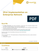 Lab 2 IPv6 Implementation On Enterprise Network