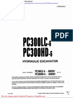 Komatsu Crawler Excavator Pc300 6hd Shop Manual