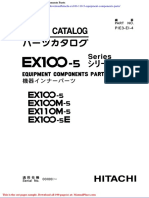Hitachi Ex100 110 5 Equipment Components Parts