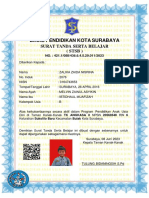 Ijazah - STSB - ZALIKA ZAIDA NISRINA