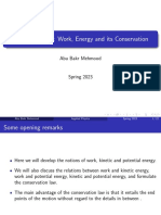 Work, Energy and Its Conservation