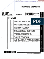 Kobelco Sk450lc 6 Sk480lc 6 Shop Manual S5ls0009e GB