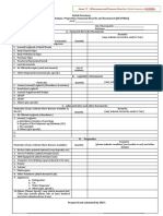 Annex E Initial Inventory of SK PFRDs SK Inventory and Turnover Form No. 1