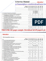 Isuzu Troope 98 02 Service Manual