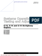 Caterpillar Operation and Testing