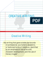 English Major - Creative Writing