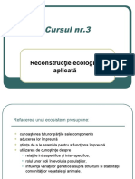 Reconstructie - Curs 3