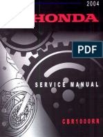 Honda Cbr1000rr Servicemanual With Hyperlinks