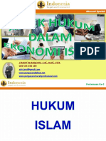 Aspek Hukum Dalam Ekonomi Islam (Pertemuan Ke-2)