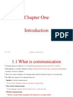 Chapter I Computer Network and Communication