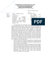 Edit CONTOH FORMAT TERKAIT PENCAIRAN BK HONORARIUM DATA APARATUR DESA 2022