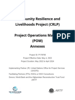 (Translation) CRLP Project Operations Manual Annexes FINAL
