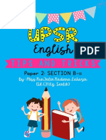 ENGLISH LEVEL 2 - Section B II Tips and Tricks