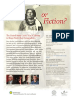 Fact Fiction? Or: The United States Courts' Use of History To Shape Native Law Jurisprudence