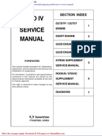 Ssangyong Model Euro IV Service Manual