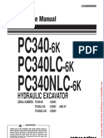 Komatsu Pc340 340lc 340nlc 6k Operation Maintenance Manual