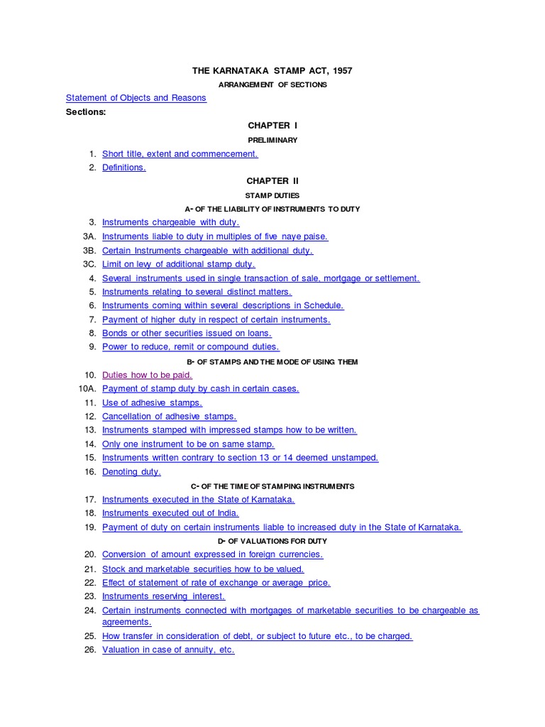 the-karnataka-stamp-act-1957-arrangement-of-sections-pdf