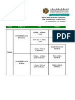 TIMETABLE FINAL PRO EXAM NOV 2022 (1) - Updated v3