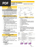 Vitamins and Minerals