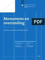 EGI 2022 Monument en Overtreding Handreiking Voor Gemeenten Inspectie Overheidsinformatie en Erfgoed Maart 2022