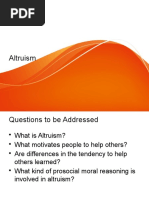 Altruism