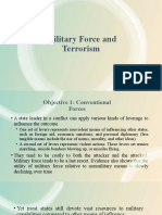 Military Force & Terrorism