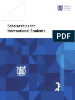 Brochure - Scholarships For International Students (Final)