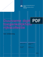 Duurzame Digitale Toegankelijkheid Rijkscollectie Themarapport Inspectie Overheidsinformatie en Erfgoed 2022