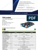 TDK-Lambda LW Series Datasheet