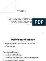 Topic 4-Money