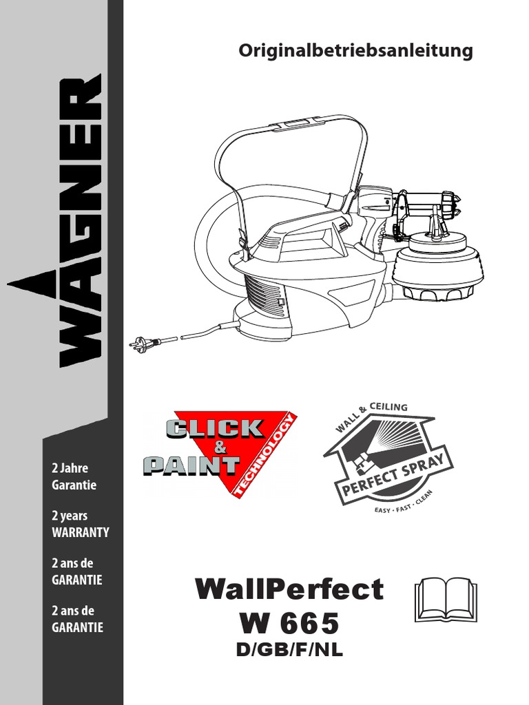 Wagner WallPerfect W 665 Paint Sprayer | PDF