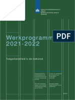 Werkprogramma 2021-2022 - Inspectie Overheidsinformatie en Erfgoed