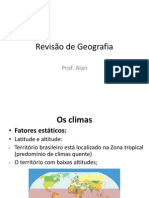 Revisão de Geografia - 3ºano