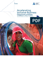 Accelerating Inclusive Business Opportunities