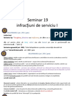  Infractiuni de Serviciu I Postat