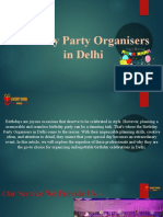 Birthday Party Organisers in Delhi