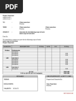 List of Manpower Format | PDF