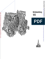 Deutz Engine Betriebsanleitung 1012