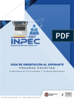 Guia de Orientacion Al Aspirante Pruebas Escritas - InPEC