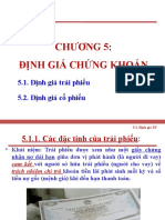 Chương 5 - định Giá Chứng Khoán