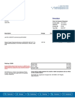 Handycleaners Invoice 21500