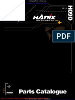 Hanix h09dpc Parts Catalog